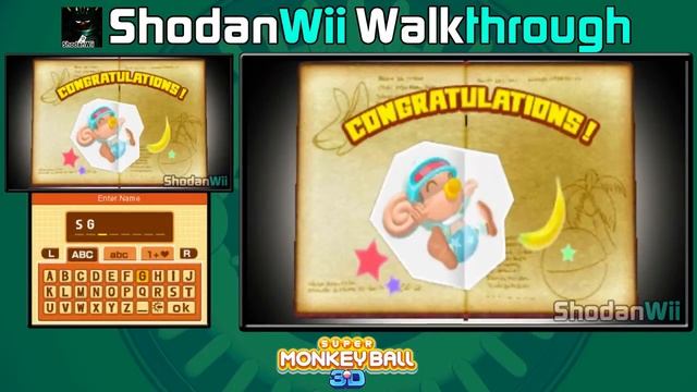 Super Monkey Ball 3D - [2 - (World 3) Sweet Fountain & (World 4) Bananightmare] смотреть онлайн