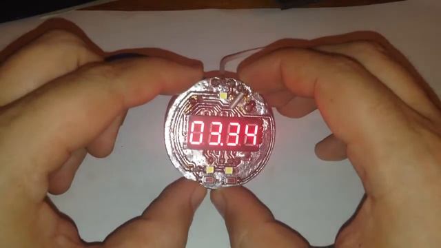 Часы с DS1307 смотреть онлайн