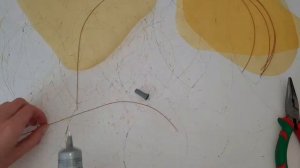 Ростовой цветок из органзы.