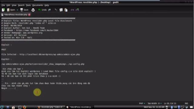 Exploit WordPress revslider смотреть онлайн
