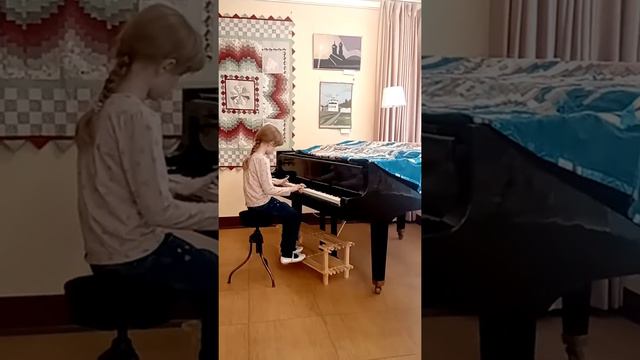 Зачёт по фортепиано. Носова Настя. 18.03.20 смотреть онлайн
