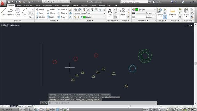 05:02 Fundamental Transformation Commands In AutoCAD 2013 || AutoCAD Complete Tutorial смотреть онлайн