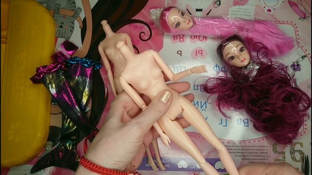 #кукла #русалка #шарнирная #AliExpress #WeWeBABY смотреть онлайн