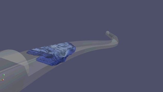 Tunnel fire simulation. Smoke dispersion and temperature contours – Ventilated air speed : 2m/sec смотреть онлайн