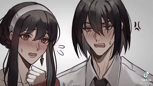 Yor and Yor 's young brother Yuri Briar #crdtiktok смотреть онлайн