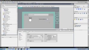 Программирование ПЛК Siemens+HMI панель оператора, 2 урок, поле цифрового ввода/вывода