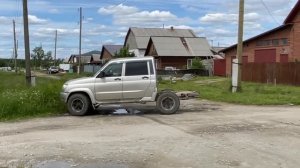 Уаз Патриот Пикап. Начало ремонта . Разборка снятие кузовка. Обзор повреждений.