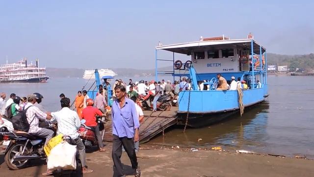 Индия. Гоа 2. Паром в Панаджи смотреть онлайн