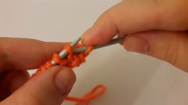 Как вязать резинку 1на1 . Резинка спицами . смотреть онлайн