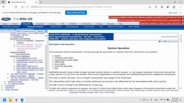 ? FORD ETIS IDS OFFLINE REPAIR MANUALS 2022.02 ?