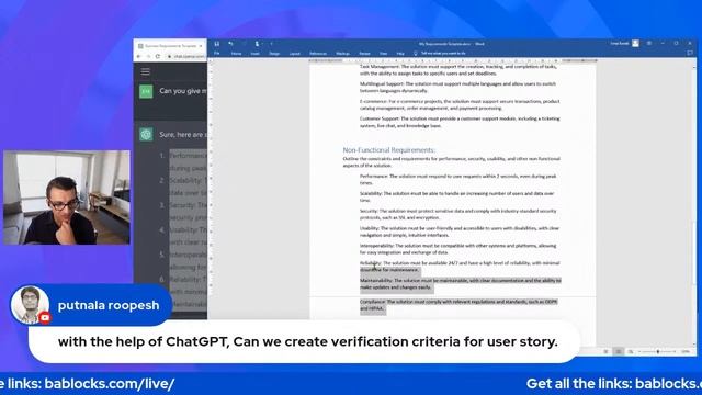 Creating a Requirements Template Using ChatGPT смотреть онлайн