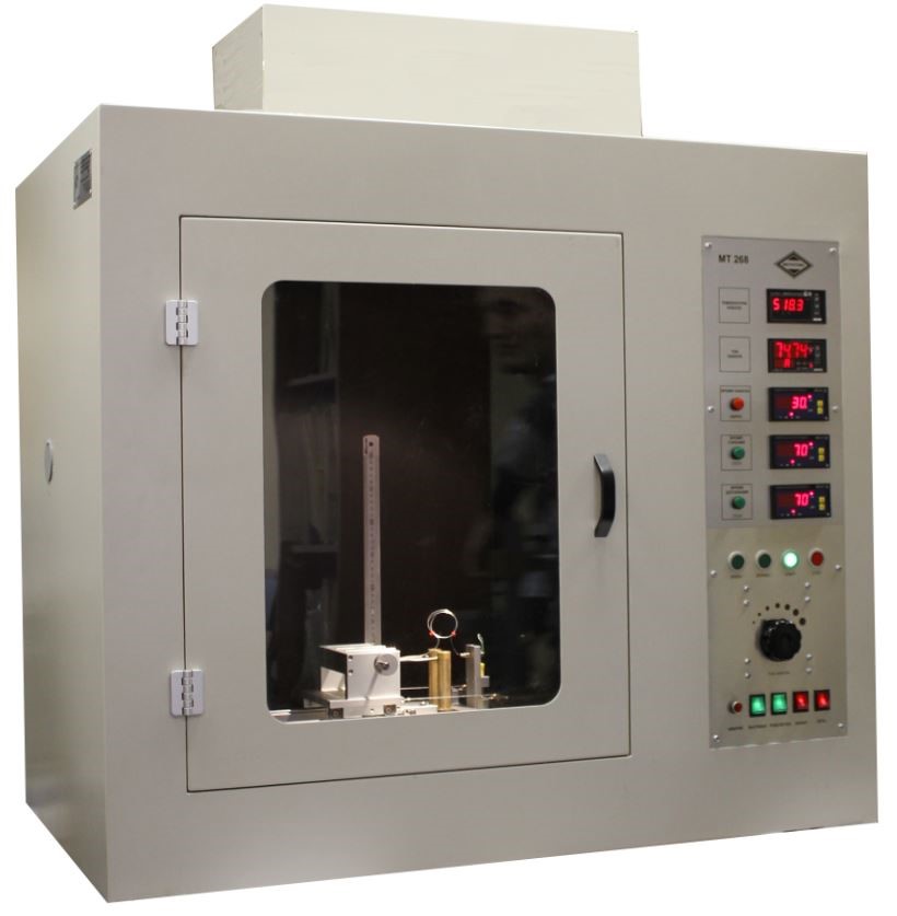 Установка для проведения испытаний раскаленной проволокой и раскаленным стержнем МТ 268М смотреть онлайн
