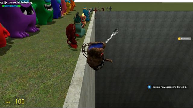 BIG HOLE ALL 3d ALPHABET LORE KICKING DESTROYING IN Garry's Mod смотреть онлайн