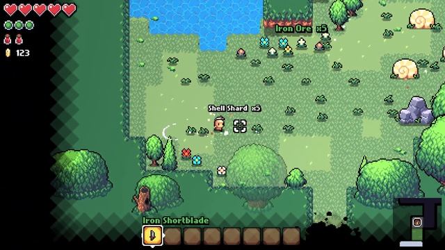 ARCHVALE Gameplay Walkthrough 1 Great Slime Boss Fantasy Action RPG смотреть онлайн