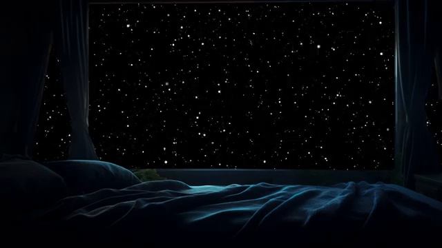 Спальня Космический корабль | Сон и спокойствие | Белый шум | Космические звуки