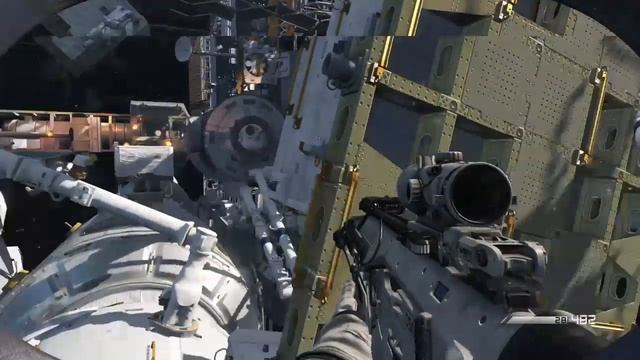 Call of Duty - space war - awesome game play смотреть онлайн