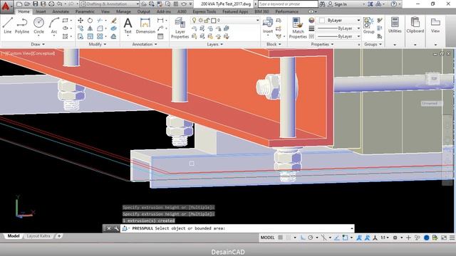 HOW TO DESIGN ELECTRICAL TRANSFORMER IN AUTOCAD (Part 3) смотреть онлайн