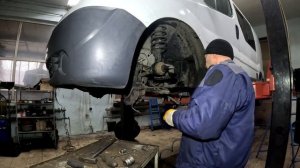 Замена сайлентблоков передних рычагов Рено Трафик 2 0 D @yurgismen2682