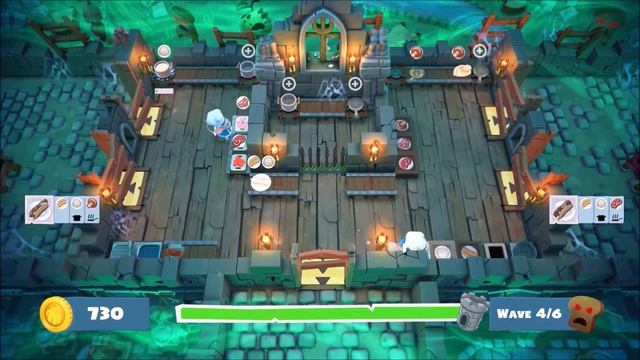 Horde 7 100% Walkthrough ~ Overcooked 2 (Night of the Hangry Horde) смотреть онлайн