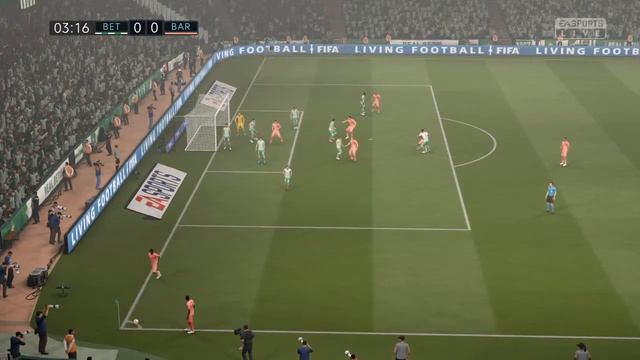 Real Betis vs Barcelona | LaLiga | Live Score With Fifa 19 Gameplay | Barça x Betis Vive Hoy смотреть онлайн