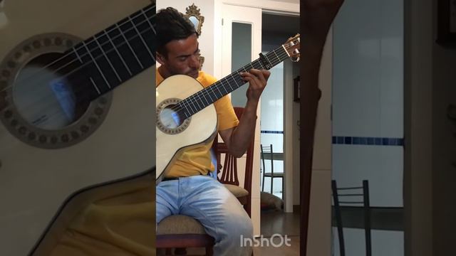 Guitarra Páez Sánchez de ciprés y pino abeto смотреть онлайн