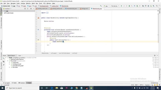 Android Bangla tutorial toast in android studio- смотреть онлайн