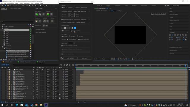 Bulk Edit Comps Tutorial - Slides & Grids смотреть онлайн