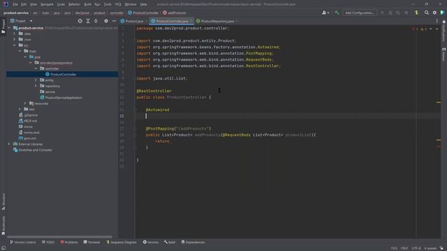Spring Boot Microservices | Building Microservices Part 1 - product-service | Dev2Prod Coding смотреть онлайн