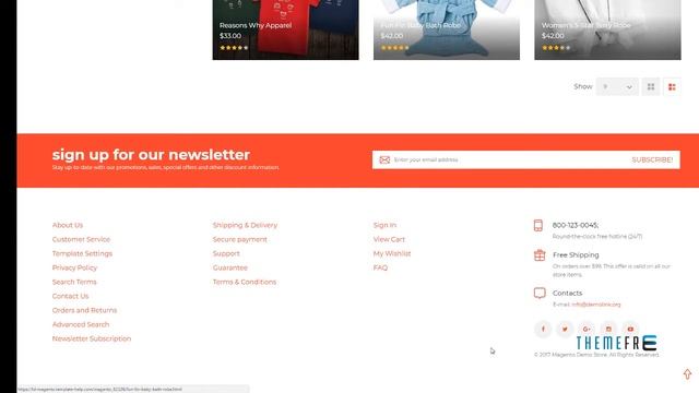 Giftior - Gifts Store Magento Theme TMT | Free Template Yuuki Hamlet смотреть онлайн