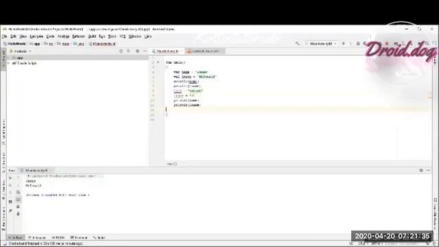 Kotlin working with String Variables, Part-2 смотреть онлайн