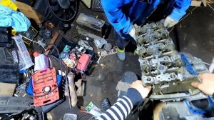 Разбираем двигатель Mercedes M273