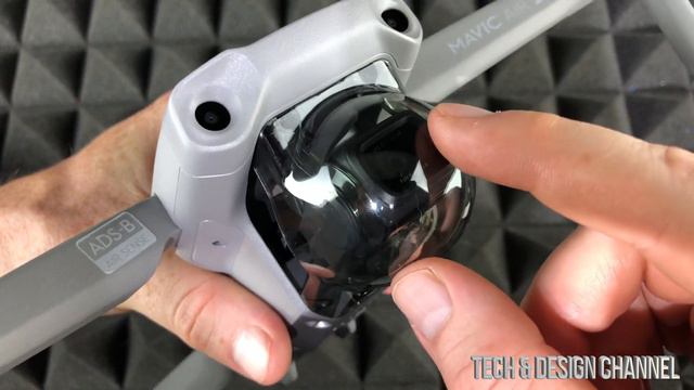 How to Install & Take Off DJI Mavic Air 2 Gimbal Protector смотреть онлайн