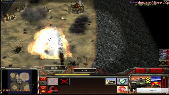 C&C Generals Zero Hour: Contra 007 - Играем через Garena+ смотреть онлайн