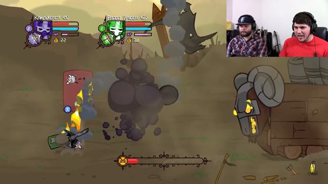 Castle Crashers Part 1: We have to save the princesses! смотреть онлайн