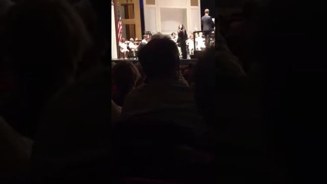 Diamond Hyatt singing Skyfall with the Florida orchestra смотреть онлайн