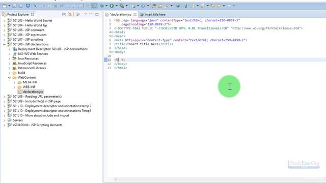 JSP Java server pages and servlet basics part 7 смотреть онлайн
