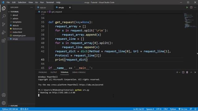 Hướng dẫn tạo webserver bằng python - WebServer using TCP Socket in Python|Socket Programming Part смотреть онлайн