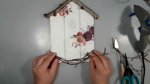 Пасхальное панно "Домик" смотреть онлайн