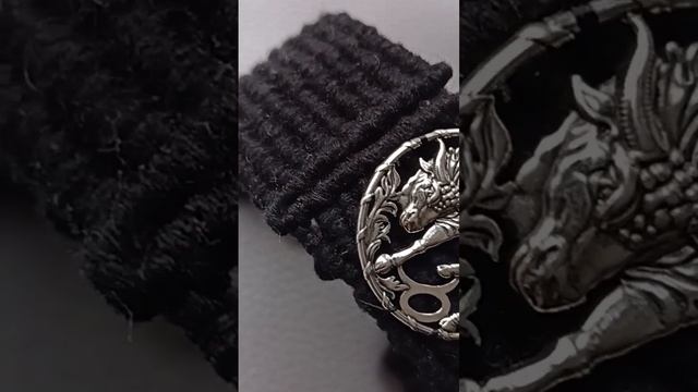 Мужской браслет в технике макраме (вставка серебро 925) https://vk.com/ksyksy03042022 смотреть онлайн