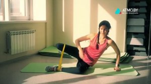 Резиновая лента. "Ушки" на бедрах и ягодицы