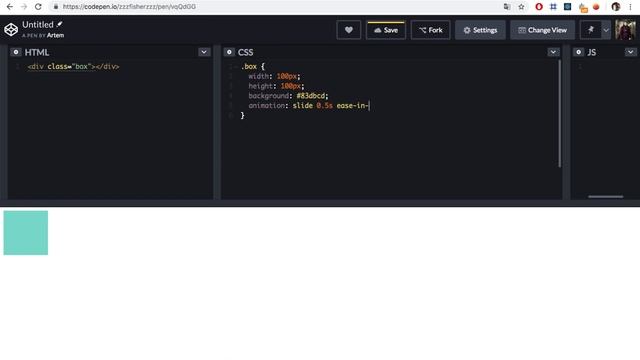 Animation using css keyframes/ Анимация на Css keyframes смотреть онлайн