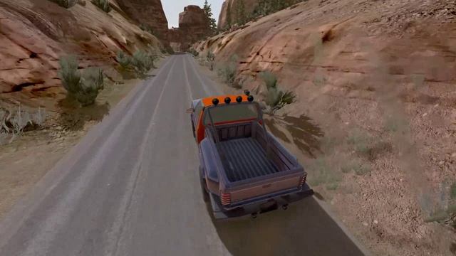 Автомобили разлетаются на куски после попадания снаряда-BeamNG drive смотреть онлайн