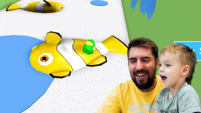 Новый ПОБЕГ в РОБЛОКС! Странный Аквариум - Что здесь НЕ ТАК? Совершаем Побег на плоту ROBLOX! смотреть онлайн