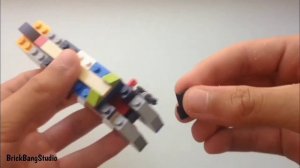 Как сделать однозарядный пистолет из LEGO! | Часть 2