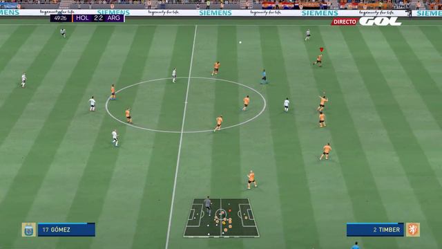 HOLANDA X ARGENTINA - COPA DO MUNDO 2022 - FIFA 22 IMSTUDIO MODS 22/23 смотреть онлайн