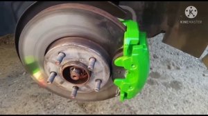 Покраска суппортов термостойкой краской