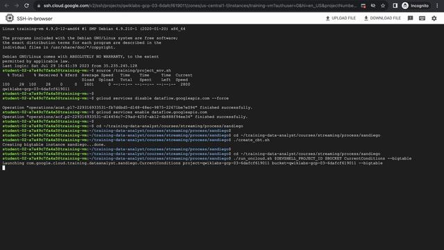 Streaming Data Processing: Streaming Data Pipelines into Bigtable || #qwiklabs || #googlecourses смотреть онлайн