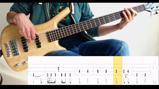 Untamed (Lunatic Soul) - Bass Cover (With Tabs) by Leo Düzey смотреть онлайн