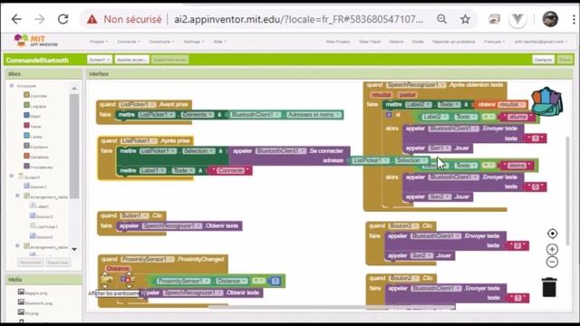 Technologie STI2D App Inventor Bluetooth ESP32 DEL смотреть онлайн