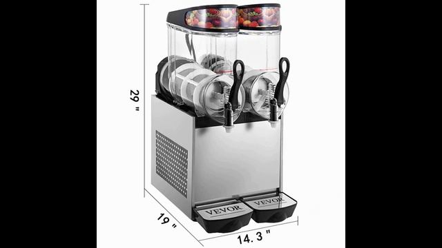 VEVOR 110V Slushy Machine Review смотреть онлайн